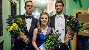 Rowan Pierce wins first prize at the inaugural Grange Festival International Singing Competition